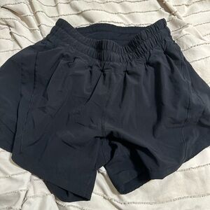 lululemon athletica Women's Midnight Black Athletic Shorts